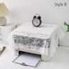 1Pcs Lace Fax Machine Dustproof Cover Universal Rice Cooker Protector  Kitchen Office Supply