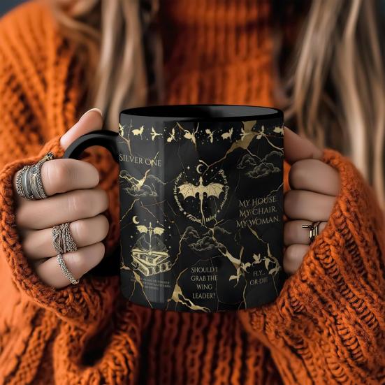 Ceramic Coffee Mug with Handle 330ml Portable Tea Cup Hot Chocolate Cup