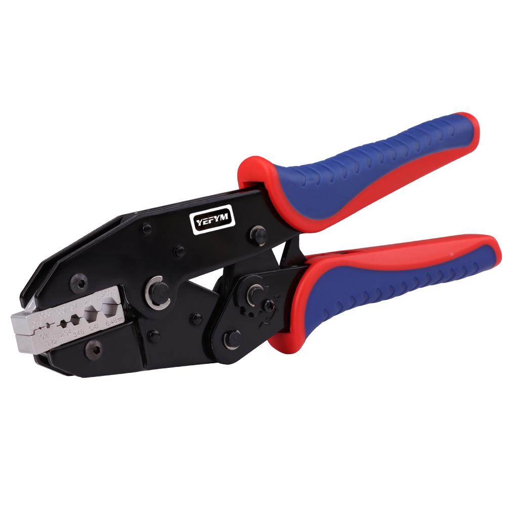 YEFYM Customizable YF-L3 Hand Operated High Carbon Steel Coaxial Wire Cable Hexagonal Terminal Crimping Pliers TV Signal 3