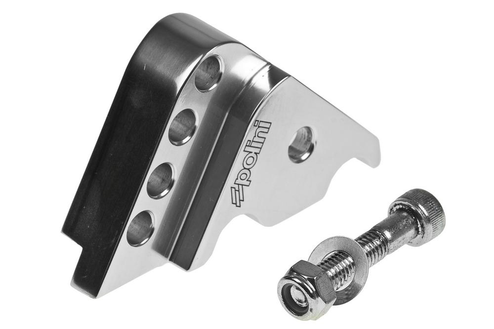 Polini shock absorber extension, chrome, Minarelli lying