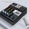 Высокопроизводительный 4-канальный DJ-микшер с поддержкой Bluetooth, USB-интерфейсами для компьютера и звуковыми эффектами для живого и записанного звука