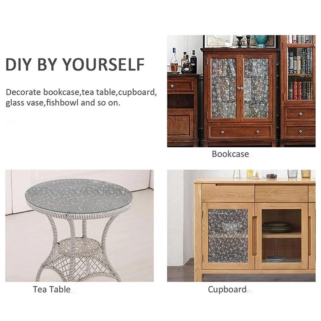 Конфиденциальная оконная пленка Rainbow Window Cling 3D Декоративное оконное виниловое витражное покрытие для окон Неклеящаяся пленка Sun UV