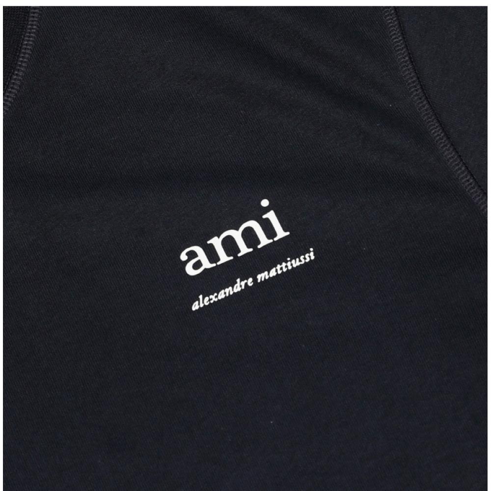 Мужская футболка с длинным рукавом Ami S с логотипом maTiuShi Je0119 4011