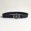 Riveted Punk Wide Belt Female Personality Hottie Vintage Belt