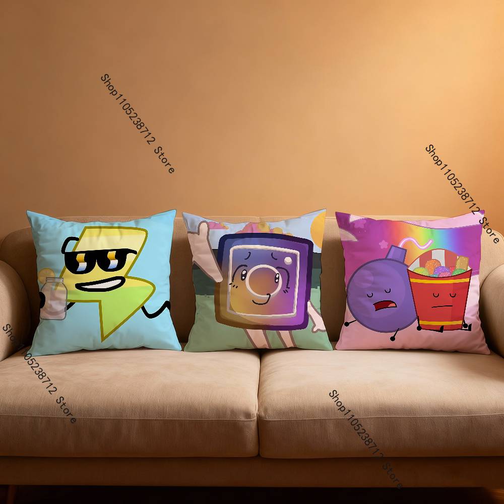 Bfdi B-Битва За Острова Мечты Наволочка Чехол На Подушку Домашний Декор Подарок На День Рождения Наволочка