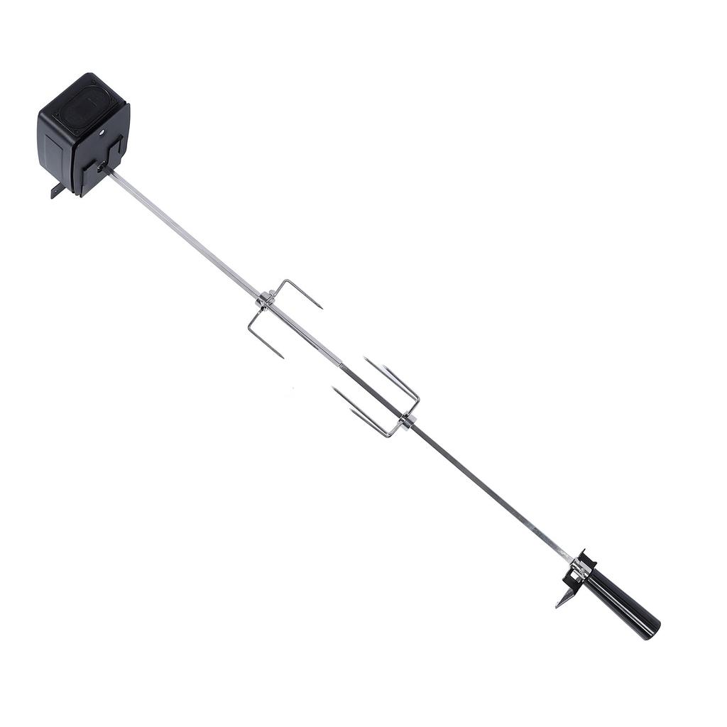 Rotisserie Grill Kit Stable Rotating Motor BBQ Grill Kit 15kg Load Capacity for Backyard Outdoor Electric Barbecue Kit