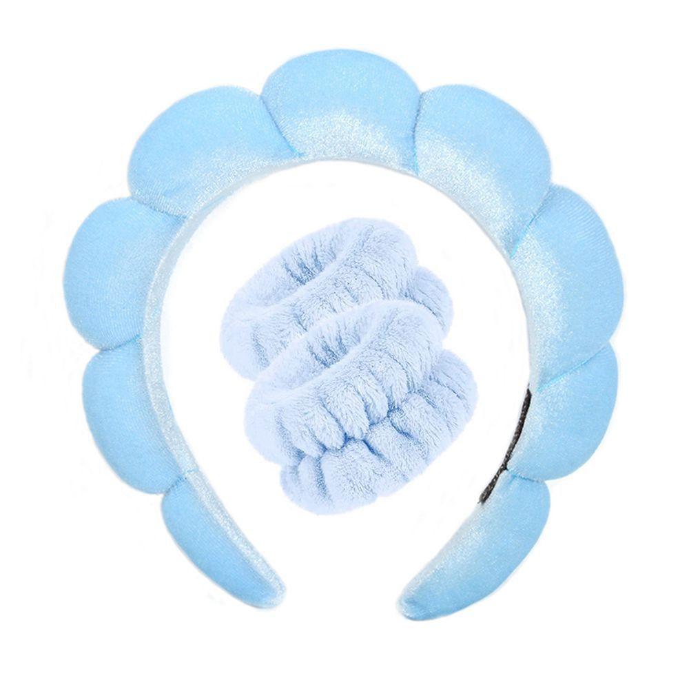 Fashion Spa Hair Band Hair Band Wrist Band Suit Face Wash Makeup Sponge Head Band