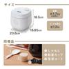 MAXZEN Rice Cooker Living Alone Living Alone Living Alone Unrinsed Rice 2 Cups Cups New Life Stylish Living for Two Living for Two Quick Cooking Mini