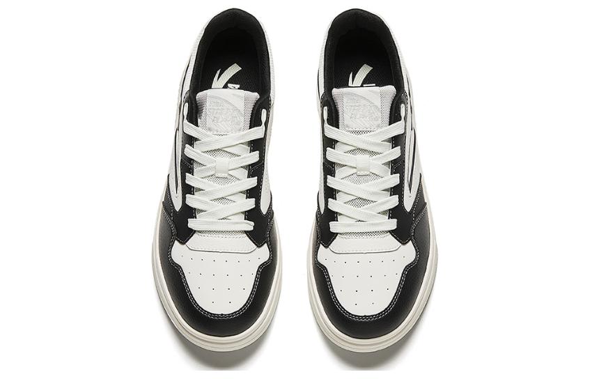 Men's Sneakers Anta Street Play GZ Low top Abrasion Resistant Breathable Skateboard Shoes Men's Black White
