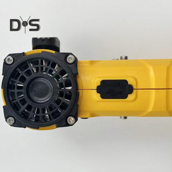 Электрический вентилятор для удаления пыли, мощный бесщеточный двигатель, регулируемая скорость, компактный дизайн, портативный ручной вентилятор