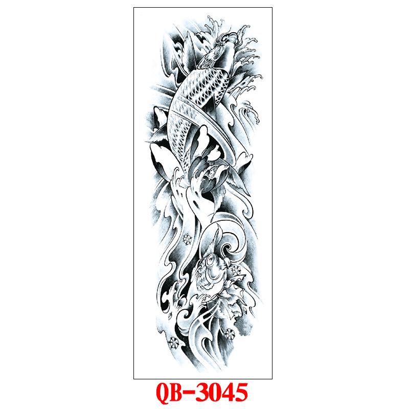 Full Arm Tattoo Sticker Full Arm, Full Arm Big Picture Tattoo Sticker, Flower Arm Tattoo Sticker Tattoo