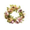 Artificial Peony Flower Wreath Simulation Flower Garland Door Floral