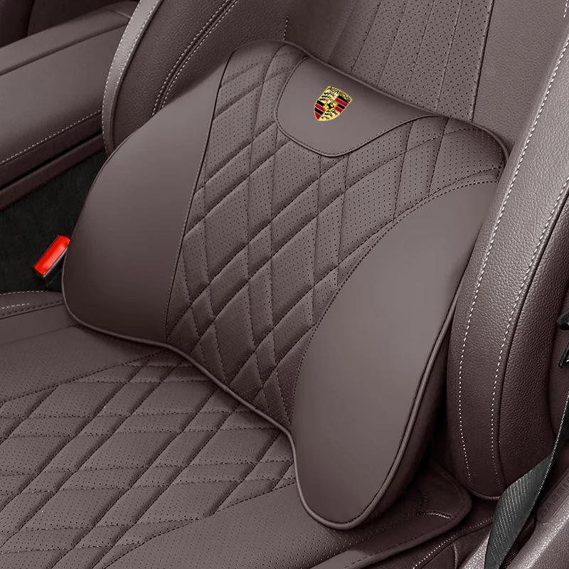 Porsche Cayenne, Macan, Panamera, 911/718 Car Headrest & Lumbar Support Cushions