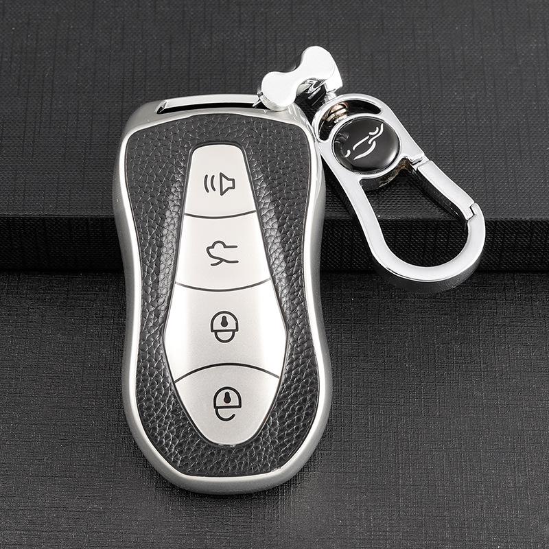 Stylish Protective Key Cover for Geely Boyue Pro & Xingyue S - All-Inclusive for Men & Women.