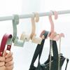 Новый Прочный Стойка-Вешалка Держатель Домашний Шкаф Шляпа Шелковый Шарф Платки Кошелек Сумка Хранение Арочный Крючок-Вешалка Настенная Полка