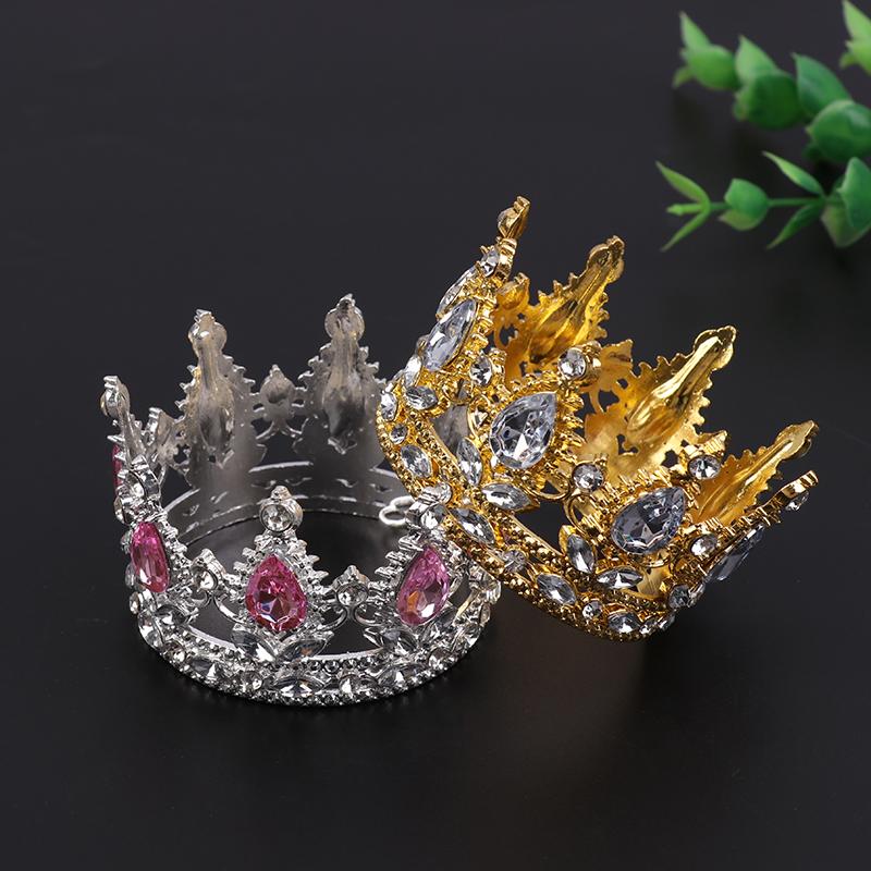 Хлопковая кукла Ретро Корона Головной убор Корея Куклы Хлопковая кукла Корона Для Куклы-младенца Платье Модные аксессуары