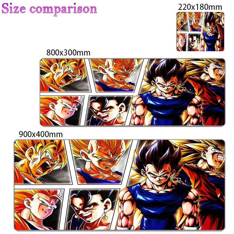 DBZ Mouse Pad Dragon Balll Z Anime rug Gaming Accessories Mousepad Gamer PC Completo Computer Keyboard Desk Mat Varmilo