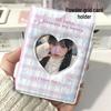 3-Inch Instant Photo Card Album – Popular Sweet Design with Snap Closure, Perfect for Couples