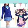 Дышащий костюм для косплея Love Live Kousaka Honoka Yazawa Niko Nishikino Maki с идеальными швами