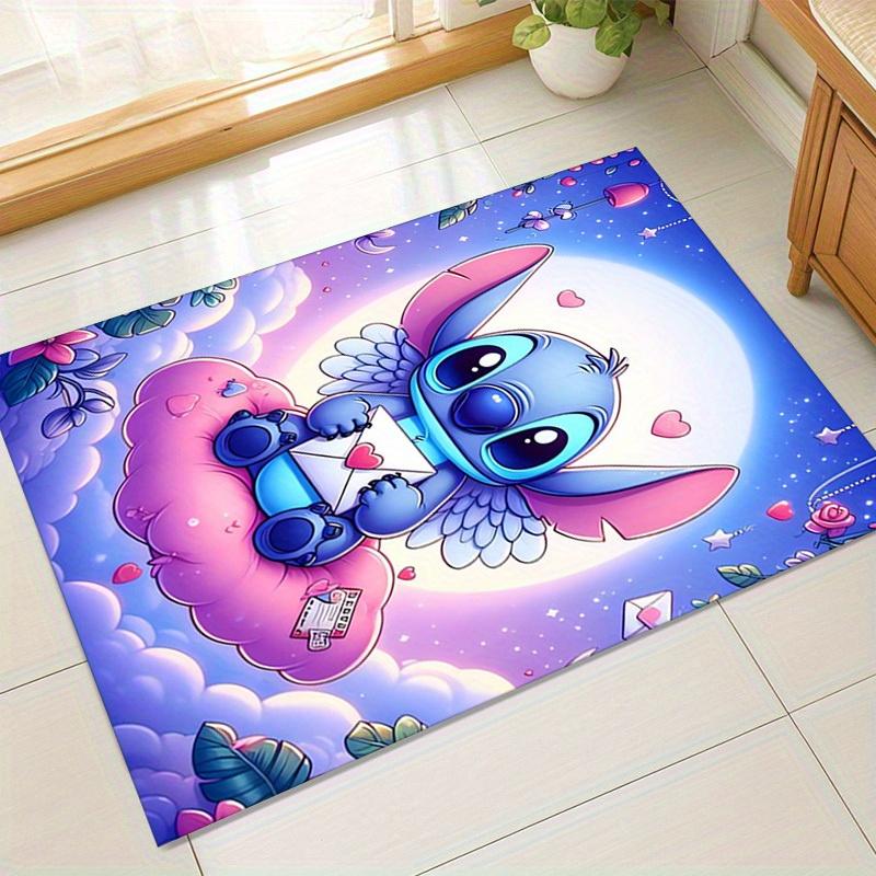 1pc. Cute Stitch Angel Wings Cloud Rug - Perfect for Home, Office, or Outdoor Decor - Ideal Gift Ideaz041480