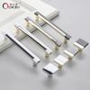 Oukali Best Selling American Fashion Cabinet Handles Light Luxury Furniture Handles and Knobs Two-tone Decorative Handle