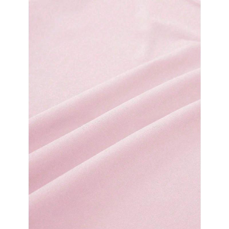 Women's Short Slim Fit Round Neck T-Shirt