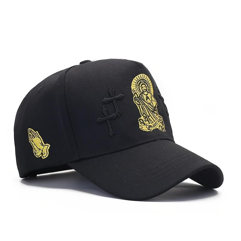 Casual Unisex 5-Panel Baseball Cap Fashion Adjustable For Outdoor Spring Autumn Wear