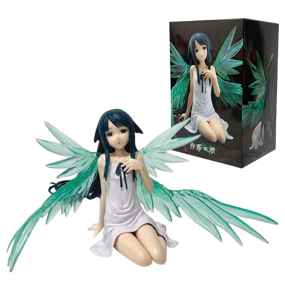 12см Аниме Песнь Сайи Периферия Saya no Uta Чистая Любовь Девушка Сая ПВХ Фигурка Кавайная Модель Действия Коллекция Игрушки Подарки
