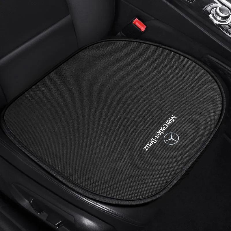 UOHOY1 2025 Hot Breathable Fabric Car Seat Non-Slip Protector Cushion For Mercedes Benz AMG W204 W205 W203 W211 W212 W213 W201 W210 W12