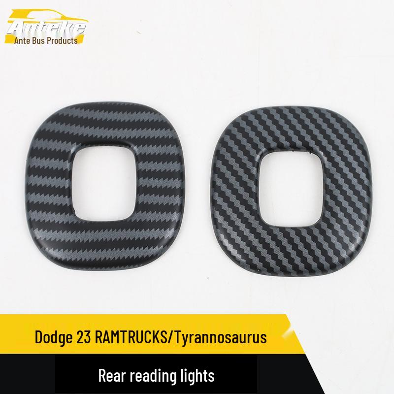 Dodge 2023 RAM Trucks Rear Reading Light Frame Trim: T-Rex Design Interior Accessory.
