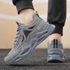 Трендовые мужские кроссовки, дышащие летние, на толстой подошве, износостойкие, удобные, для бега, на платформе, повседневные