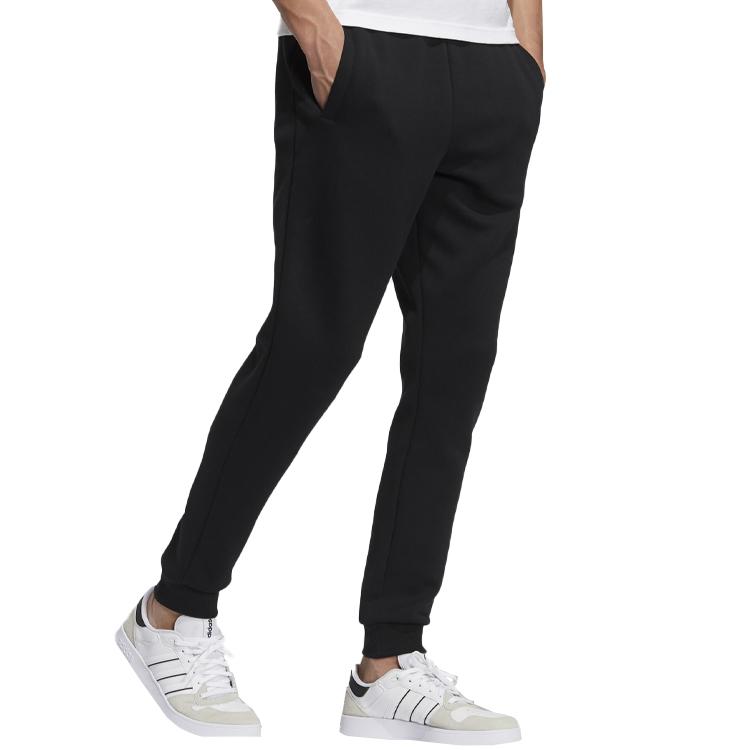 adidas Мужские джоггеры с вязаными манжетами Neo, черные HA0797