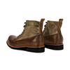 New Brown Boots For Men Black Business Handmade Men'S Short Boots Round Toe Slip-On Ankle Boots Motorcycle Boots Combat Boots