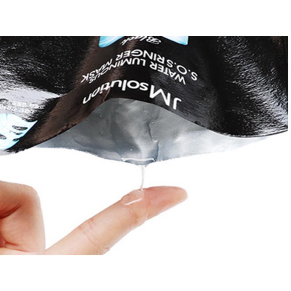 JM Solution Water Luminous SOS Ringer Mask Black, 10 штук, 1 штука