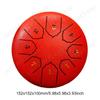 Steel Tongue Drum 6 Inch 8 Notes Hollow Drum Music Drum Hand Pan Drum Ethereal Drum Yoga Meditation Drum Percussion Instruments