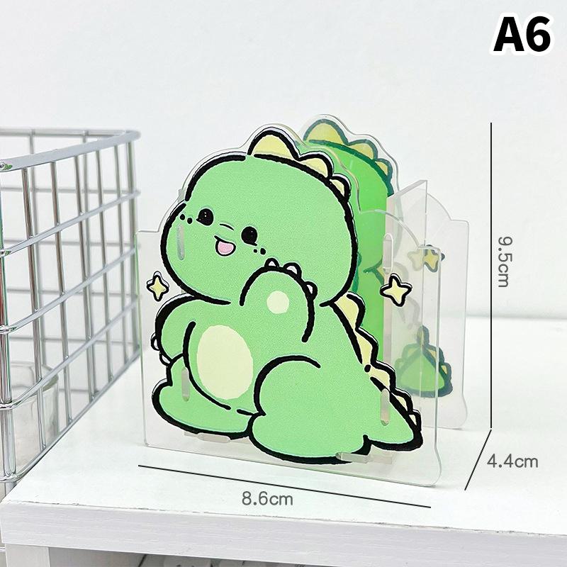 Акриловый контейнер для ручек с милым щенком, прозрачные держатели для ручек для студентов, настольный органайзер для канцелярских принадлежностей, ведро для хранения