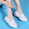 Nurse Shoes Women's Soft Soles Are Breathable and Not Tired, Thick Soles, Non-slip Flat Soles, White Comfortable Medical Shoes, Small White Shoes.