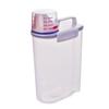 Japanese Transparent Sealed Grain Storage Jar for Kitchen