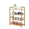 Бамбуковая полка для обуви, многофункциональная полка для кухни, домашний органайзер, влагостойкая книжная полка, полка для обуви