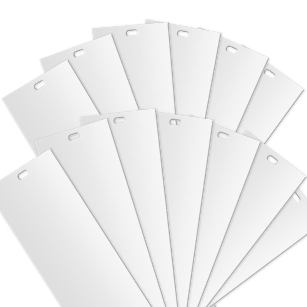 25 шт. 82,5" вертикальные сменные жалюзи ПВХ вертикальные сменные планки для раздвижных стеклянных дверей патио двери окна