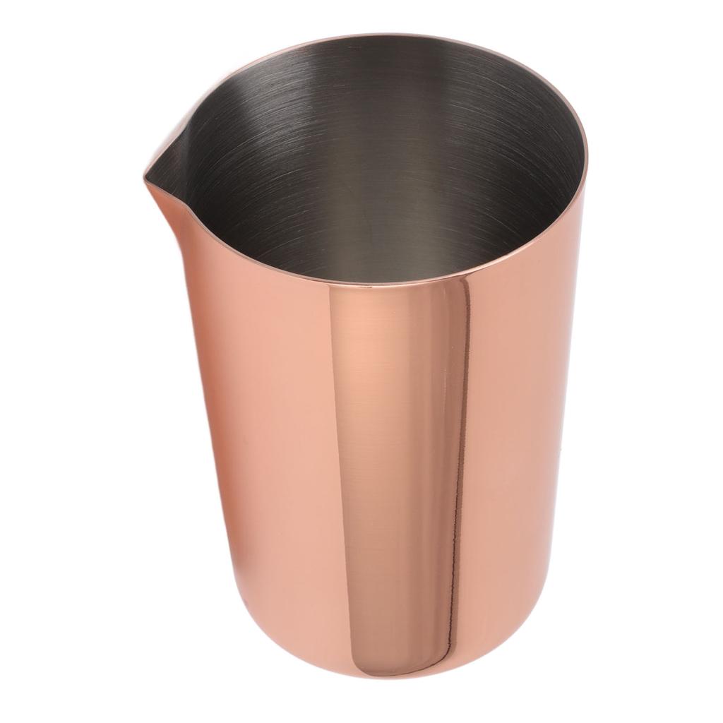 Барменская чашка, пригодная для мытья в посудомоечной машине, нержавеющая сталь, чашка для смешивания коктейлей для бара, дома, медь
