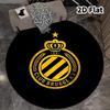 Club Brugge Kv Round Area Rug Carpet Rug For Living Room Bedroom Sofa Playroom Decor Nonslip Floor Mat
