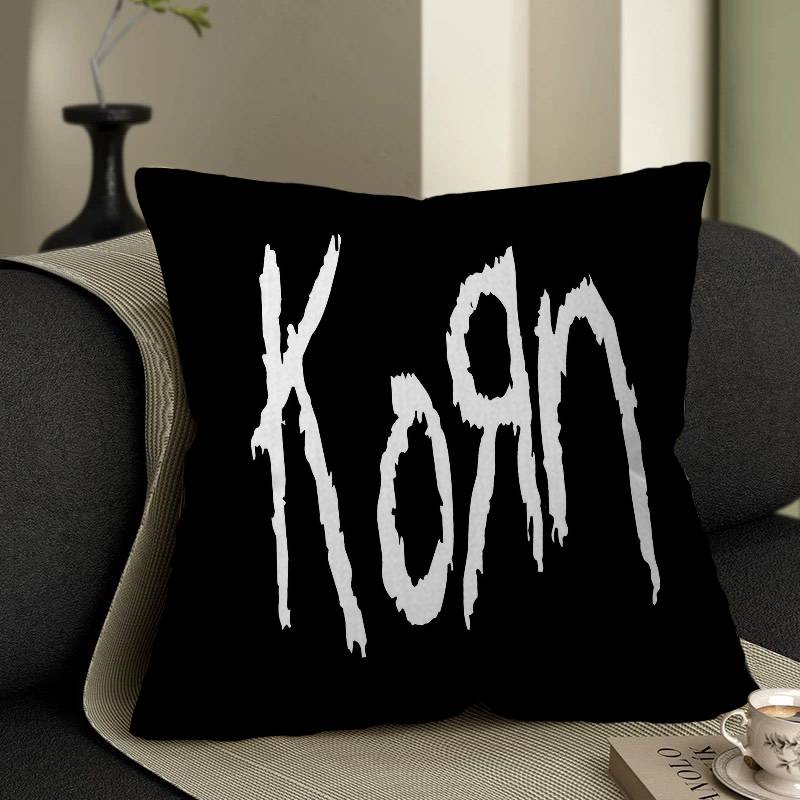 Fashion Band Rock Korn Cushion Cover Inches Farmhouse Decor Home Throw Pillow Covers for Couch Decorations