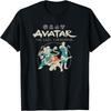 Unisex T-shirt Avatar The Last Airbender Book One Team Avatar Poster T-Shirt