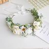 Handmade Adjustable Flower Wreath Headband Halo Floral Crown Garland Headpiece