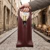 Single Bottle Holder Leather Wine Carrier Waterproof Beer Gift Bag Wine Tote  Bridal Shower