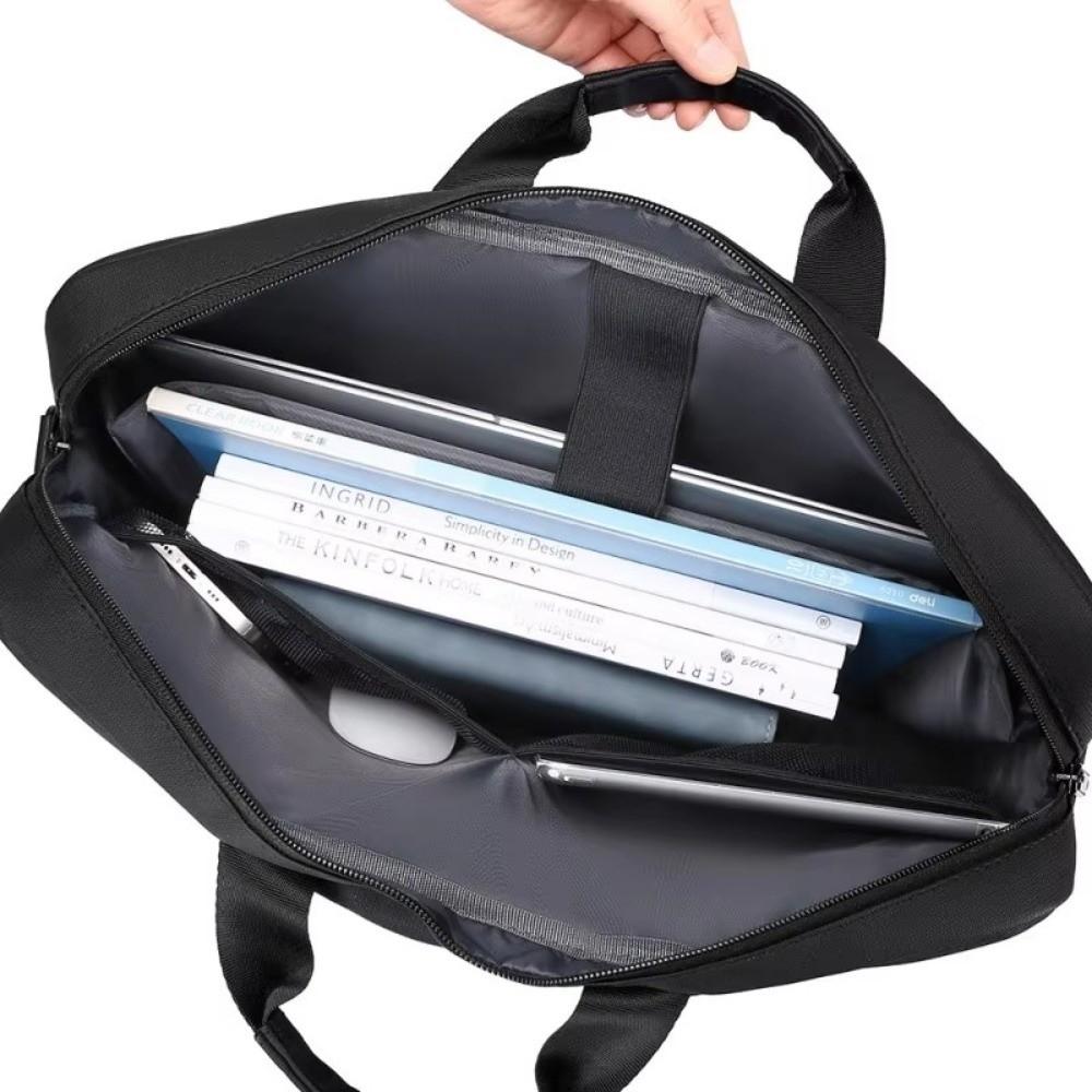 Waterproof Laptop Bag 15.6-17.3 Inch Briefcase Bag Portable Men Briefcase  Shoulder Bag