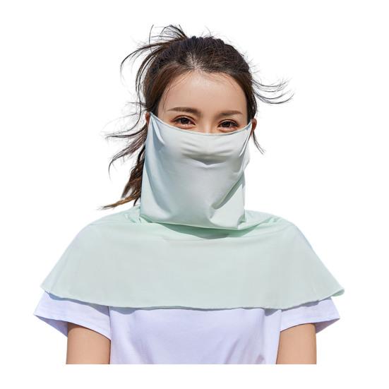 Sunscreen Face Guard Ice Silk Neck Protection Summer Riding Face Guard Outdoor Activities Travel Neck Gaiter
