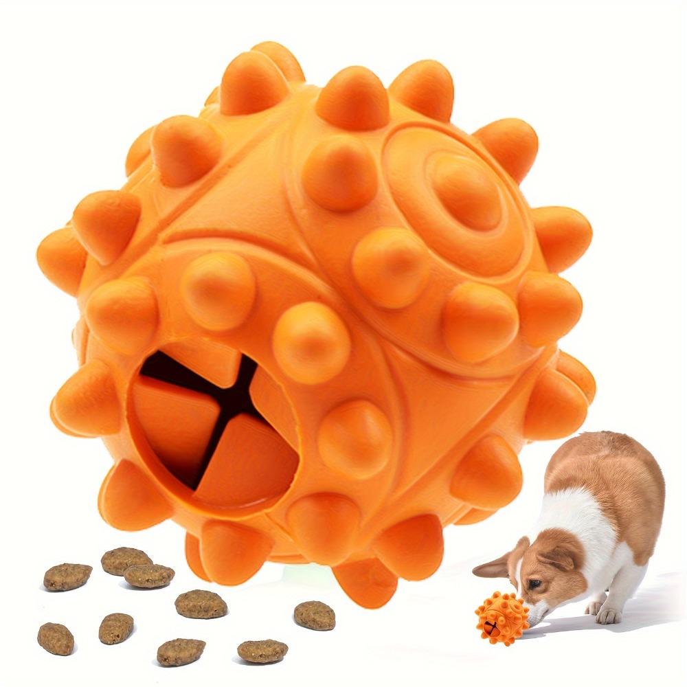 Dog Chew Toy Slow Feeder Treat Dispensing Interactive Toy Natural Rubber Toy For Teeth Cleaning Slow Feeding Small Medium Breeds