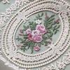 Embroidered Coaster 31*42cm Coffee Doilies Cup Coasters Handmade